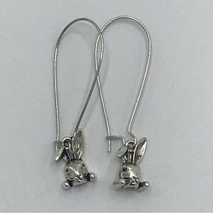 Rabbit Bunny Dangle Earrings